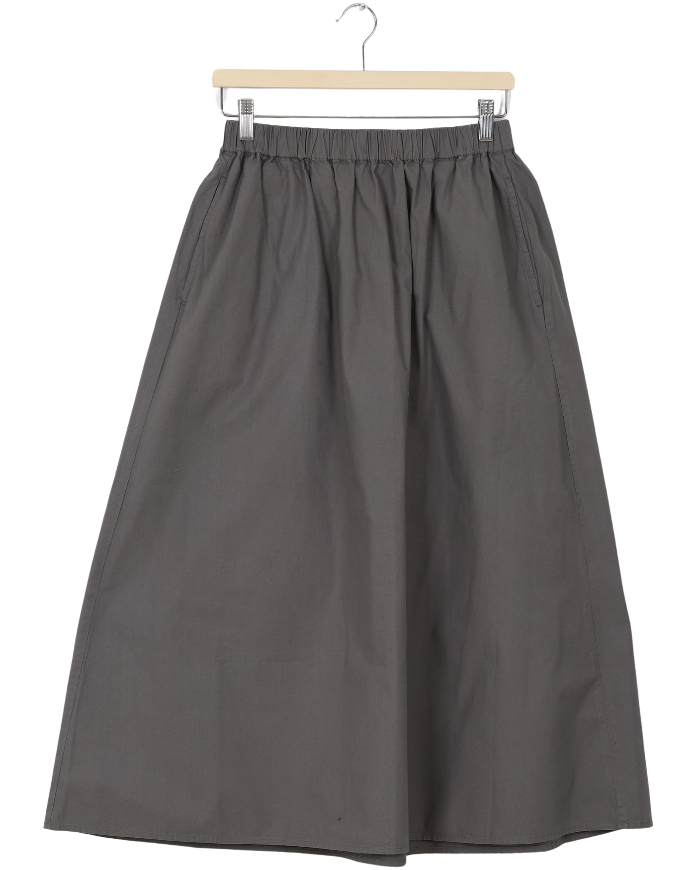 Secondhand Astrid Long Skirt Poplin - Beluga