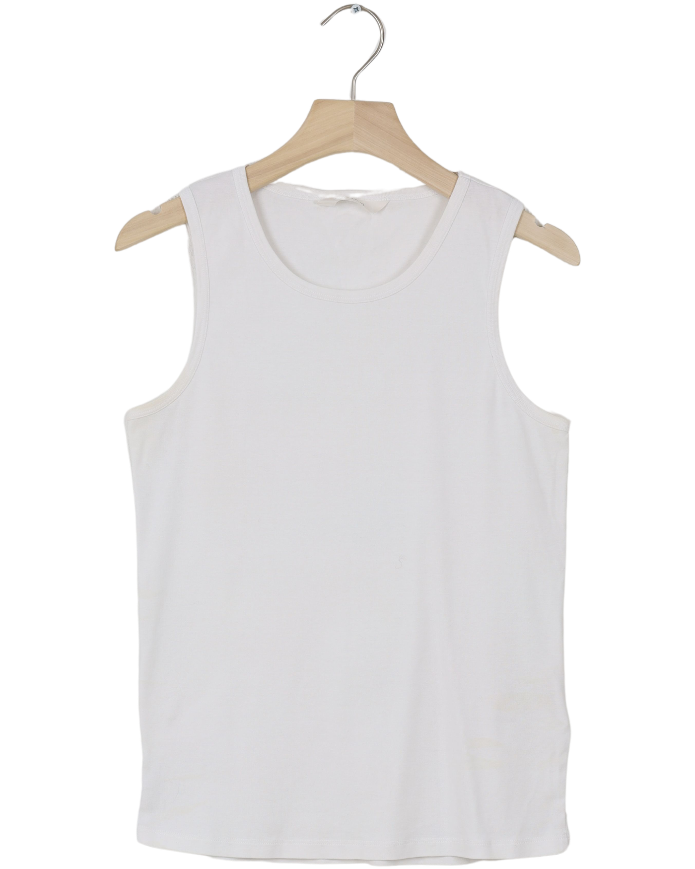 Secondhand Alberte Cotton 1x1 RIB Top - White