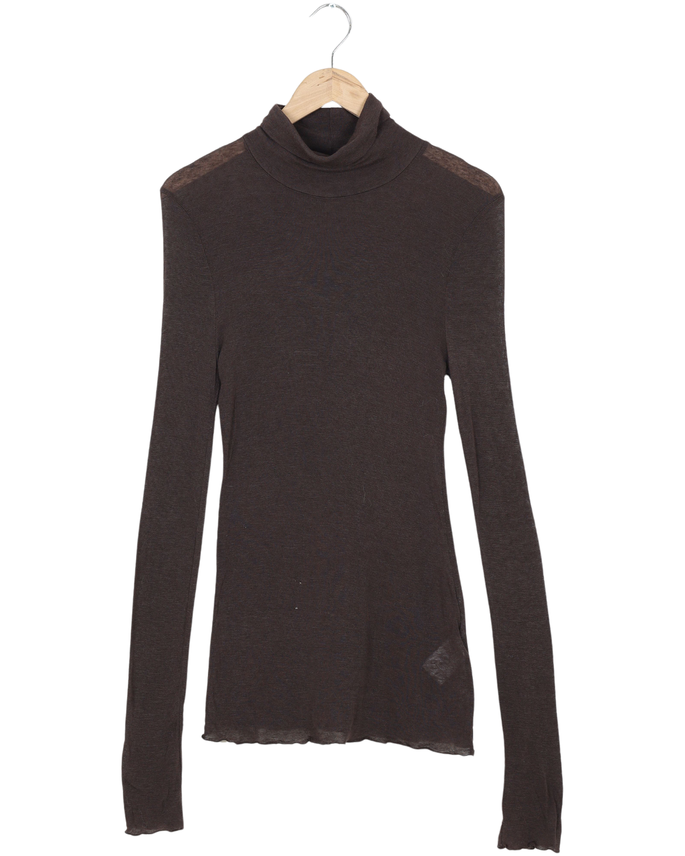 Secondhand Anna Wool Turtleneck - Mulch