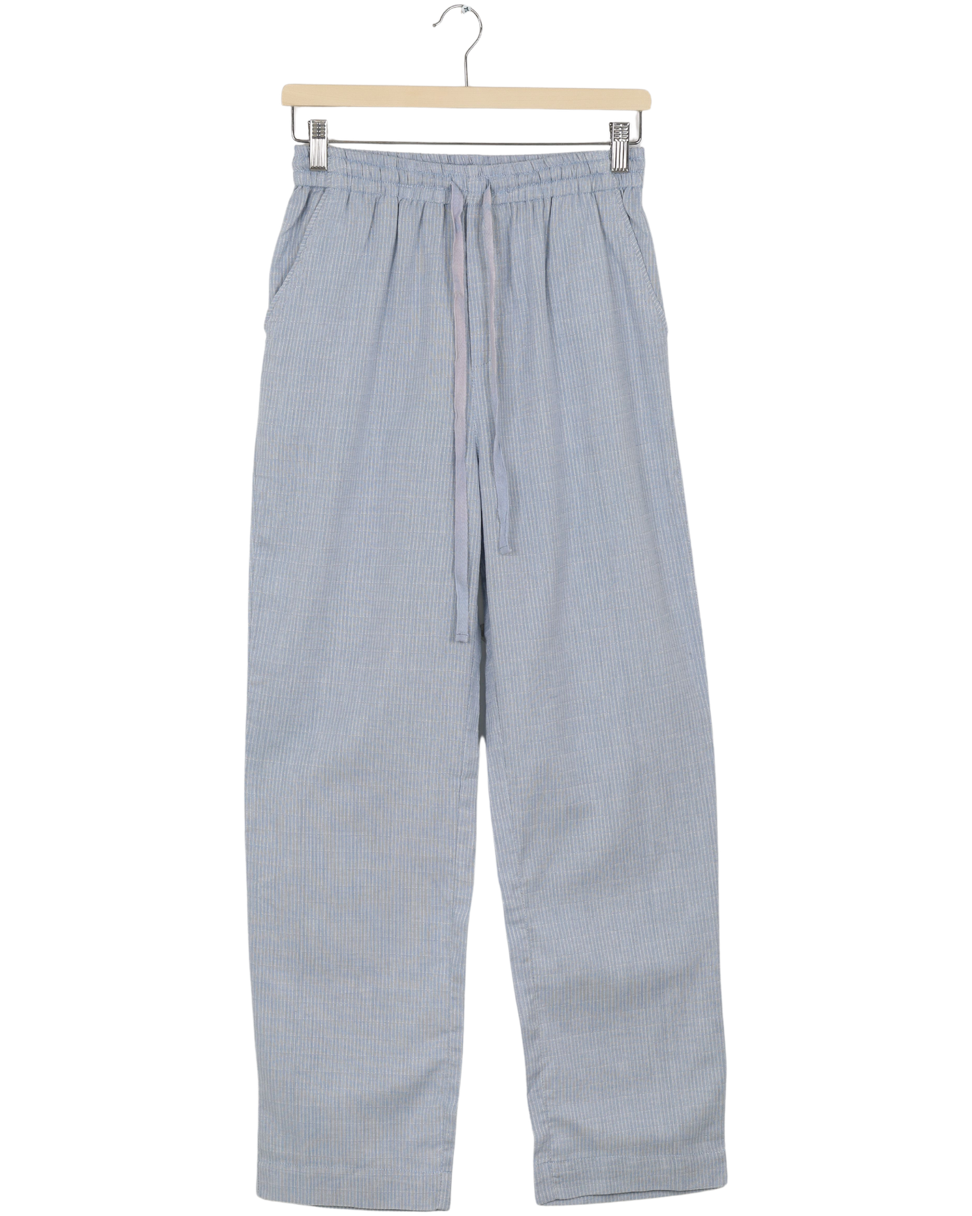 Secondhand Savita Pants Textured - Dove Feather
