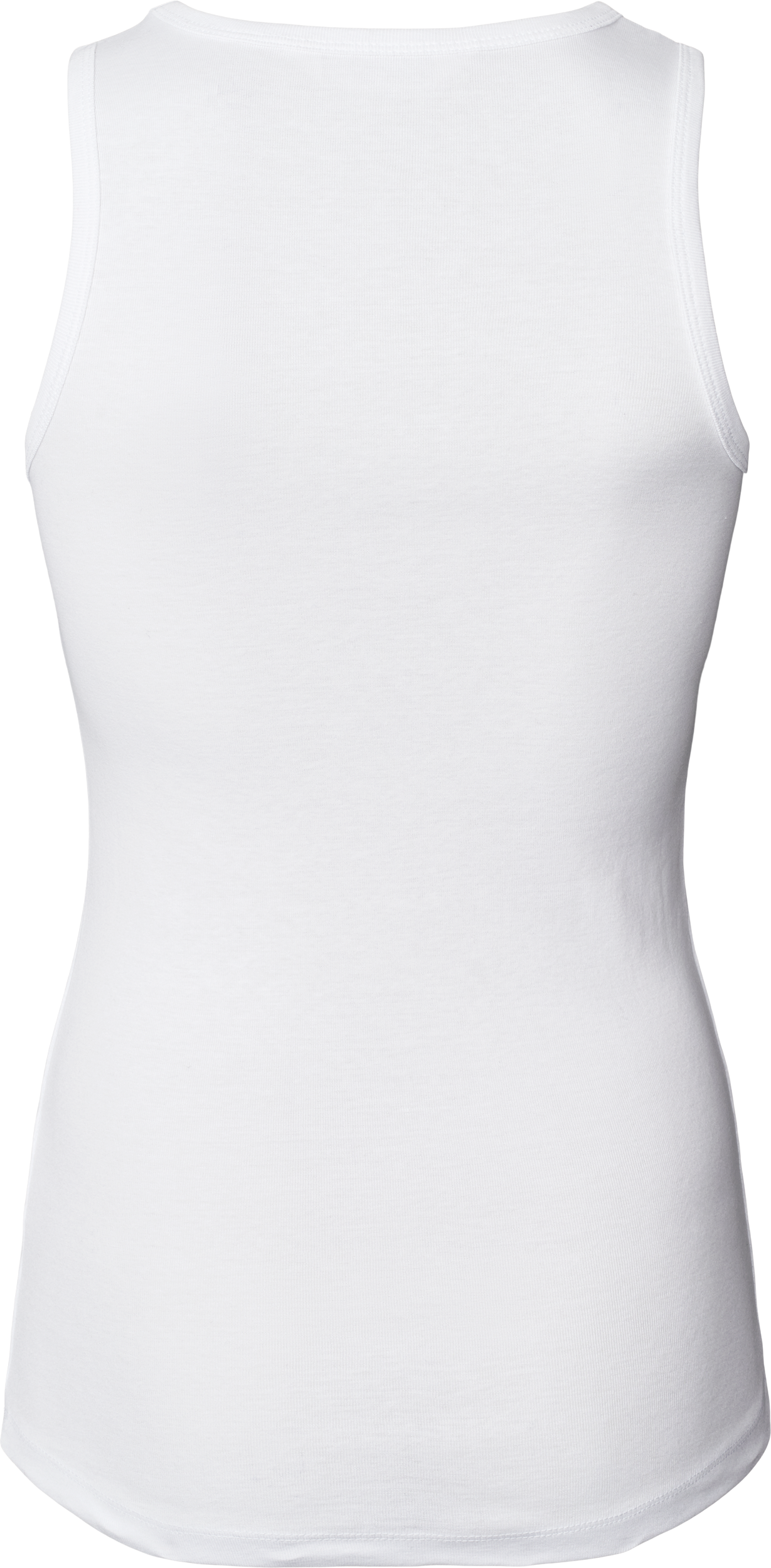 GAI+LISVA Alberte Cotton 1x1 RIB Top Top 100 White