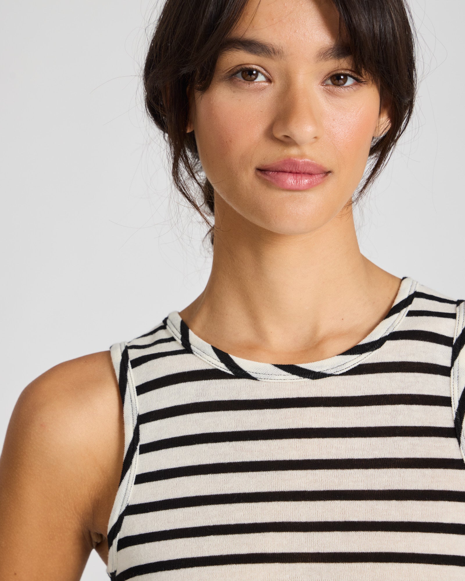 GAI+LISVA Alberte Sailor Wool Top Top 962 Ecru / Black Sailor Stripe