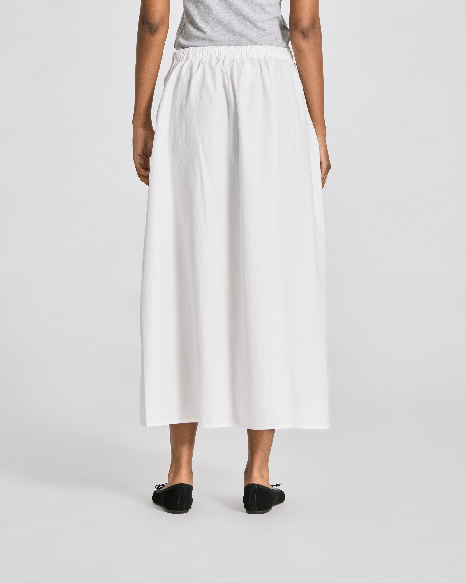 GAI+LISVA Alice Poplin Skirt GOTS Dresses & Skirts 124 Whisper White