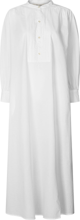 GAI+LISVA Alma Dress Cotton Poplin Dresses & Skirts 100 White