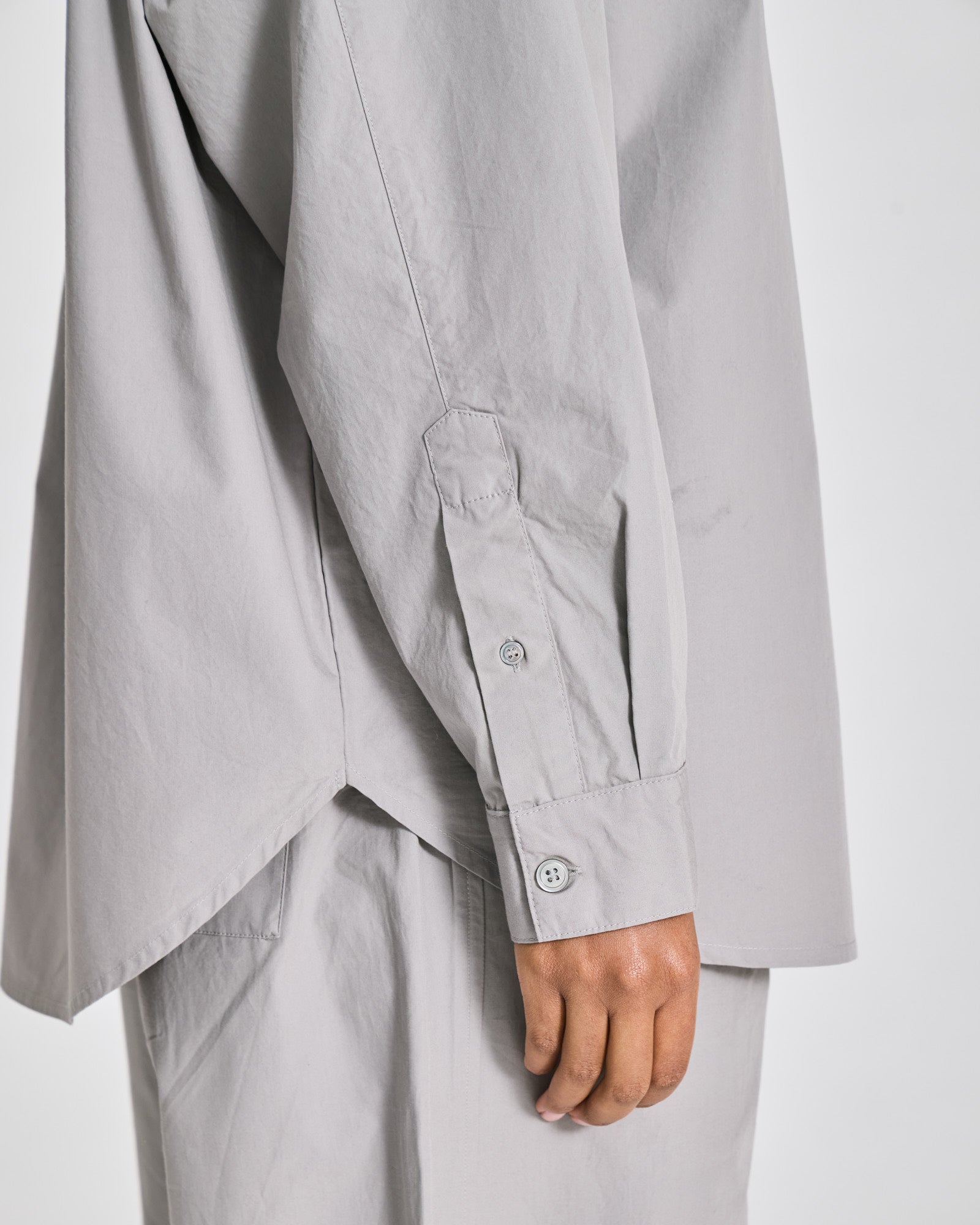 GAI+LISVA Astrid Shirt Poplin Gots 243975 Shirts & Blouses 701 Monument