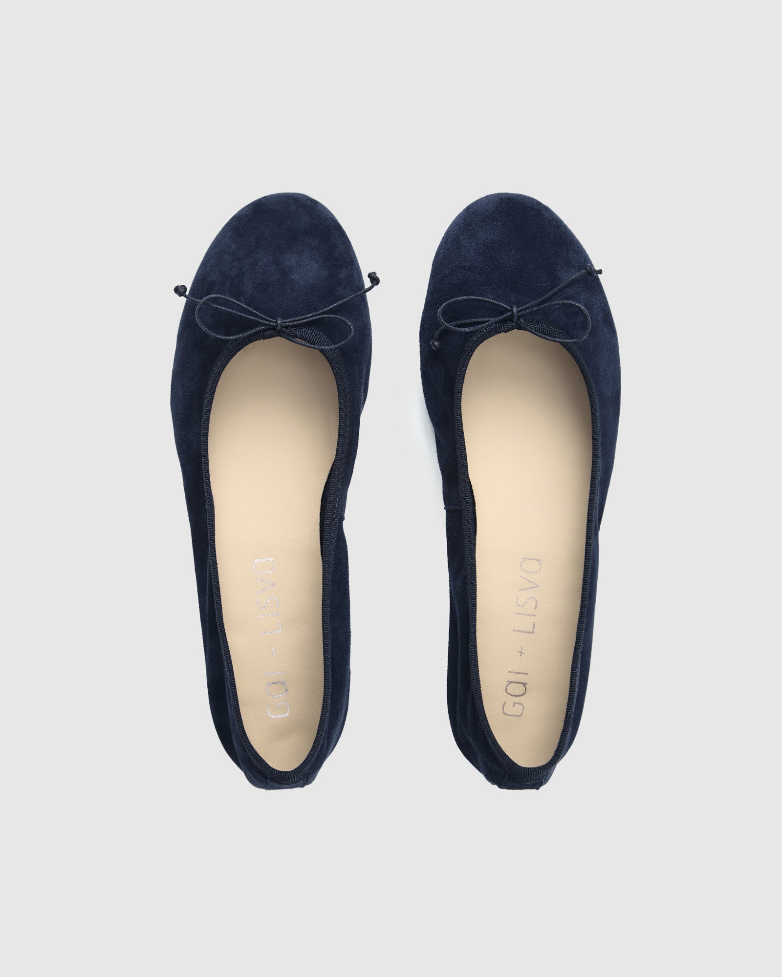 GAI+LISVA ACCESSORIES Ballerina Accessories Nubuck Midnight Blue