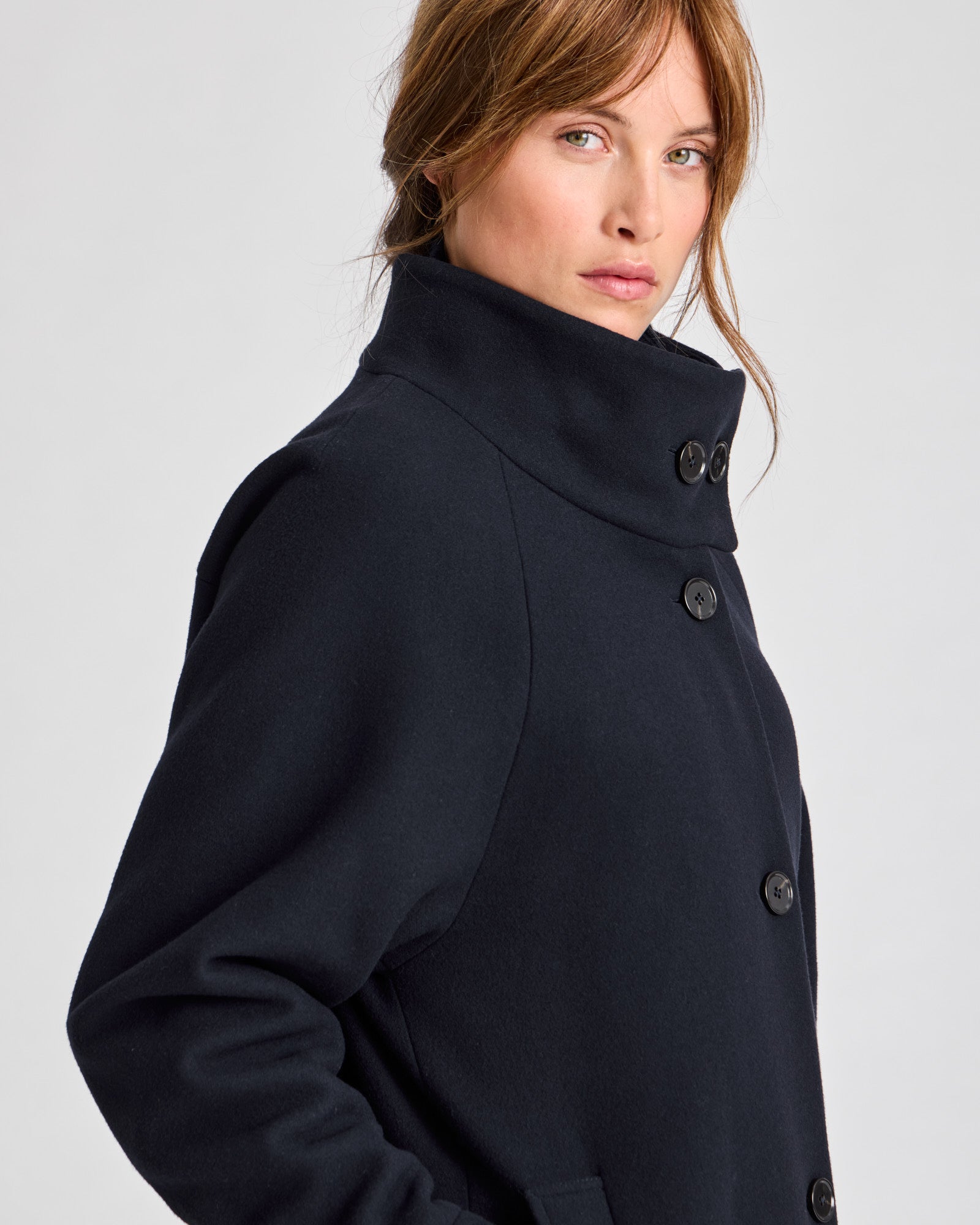 GAI+LISVA Benedikte Coat Outerwear 181 Midnight Blue