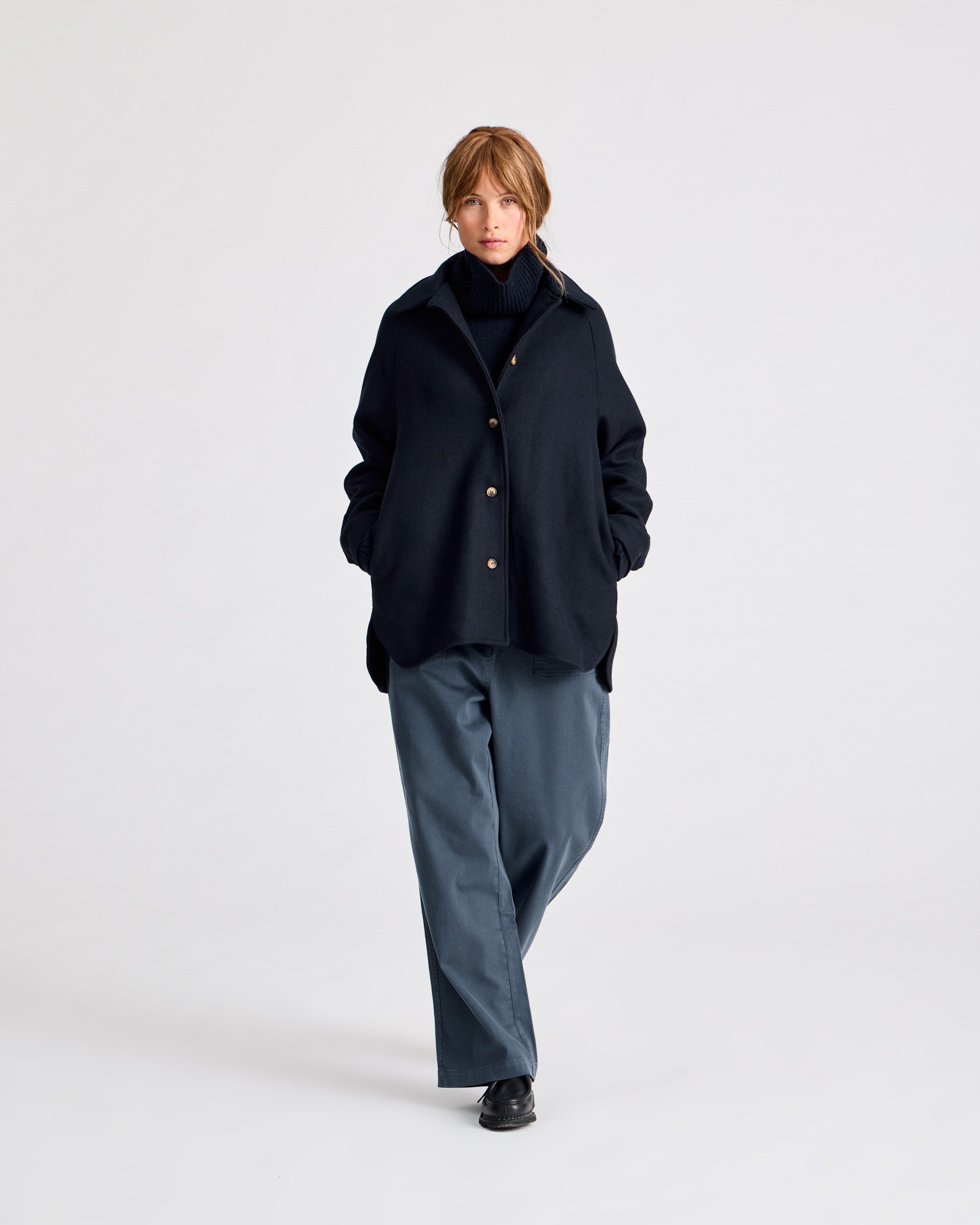 GAI+LISVA Bitten Jacket Coats & Jackets 181 Midnight Blue