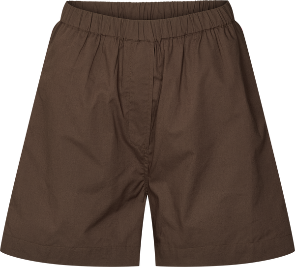 GAI+LISVA Caroline Shorts Cotton Poplin Pants & Shorts 681 Mulch