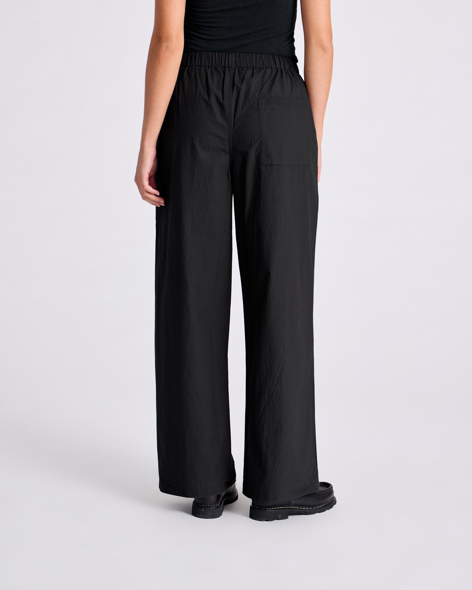 GAI+LISVA Christine Poplin Pants GOTS Trousers & Shorts 650 Black