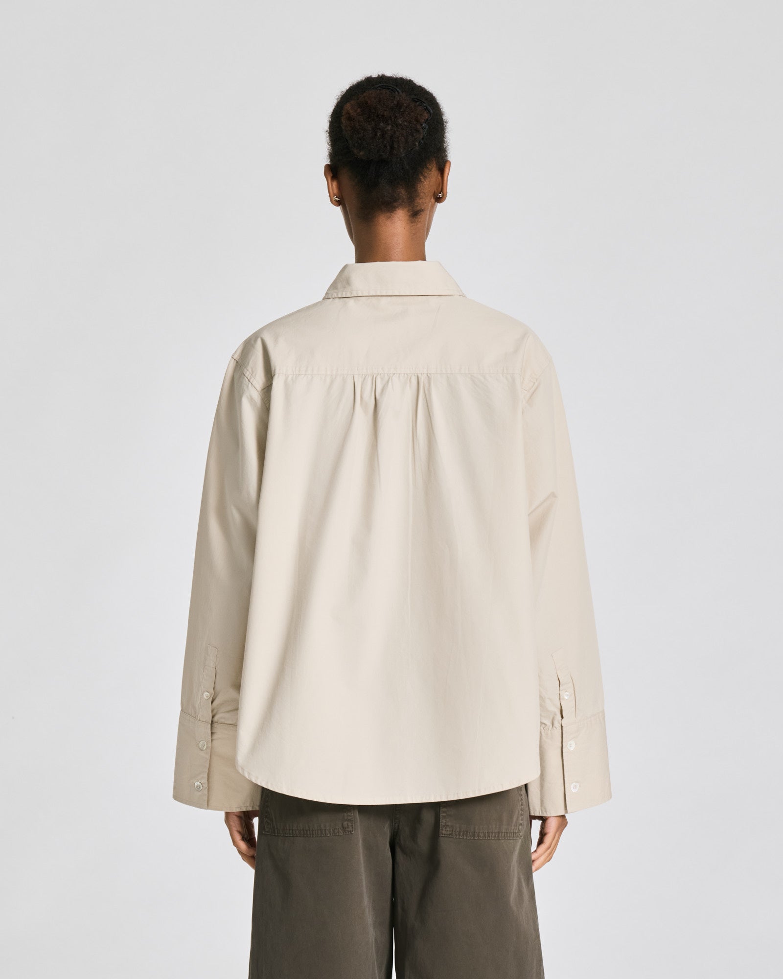 GAI+LISVA Flora Shirt Poplin Gots 243975 Shirts & Blouses 139 Ancient Grey