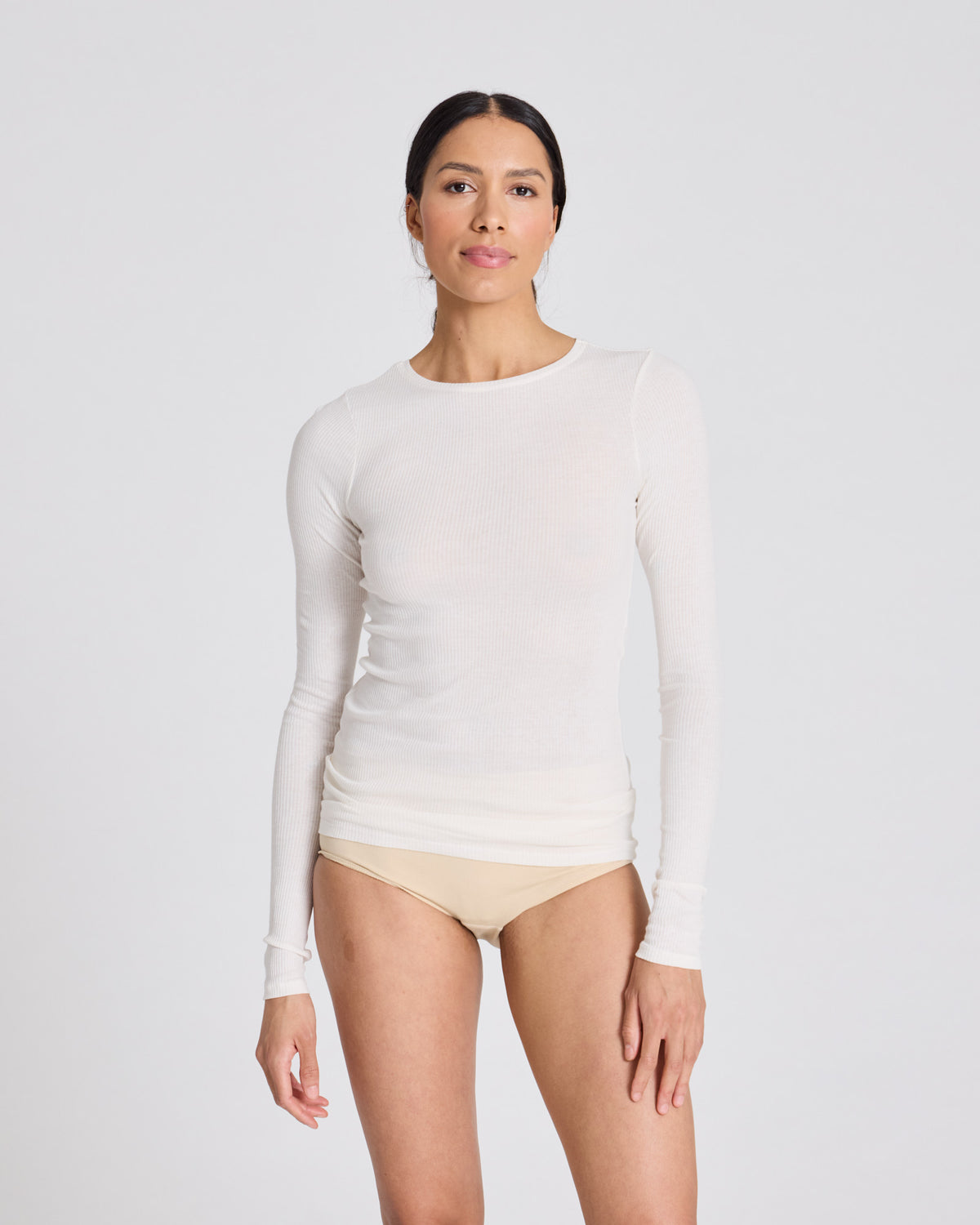 Lise Cotton Top - Off White
