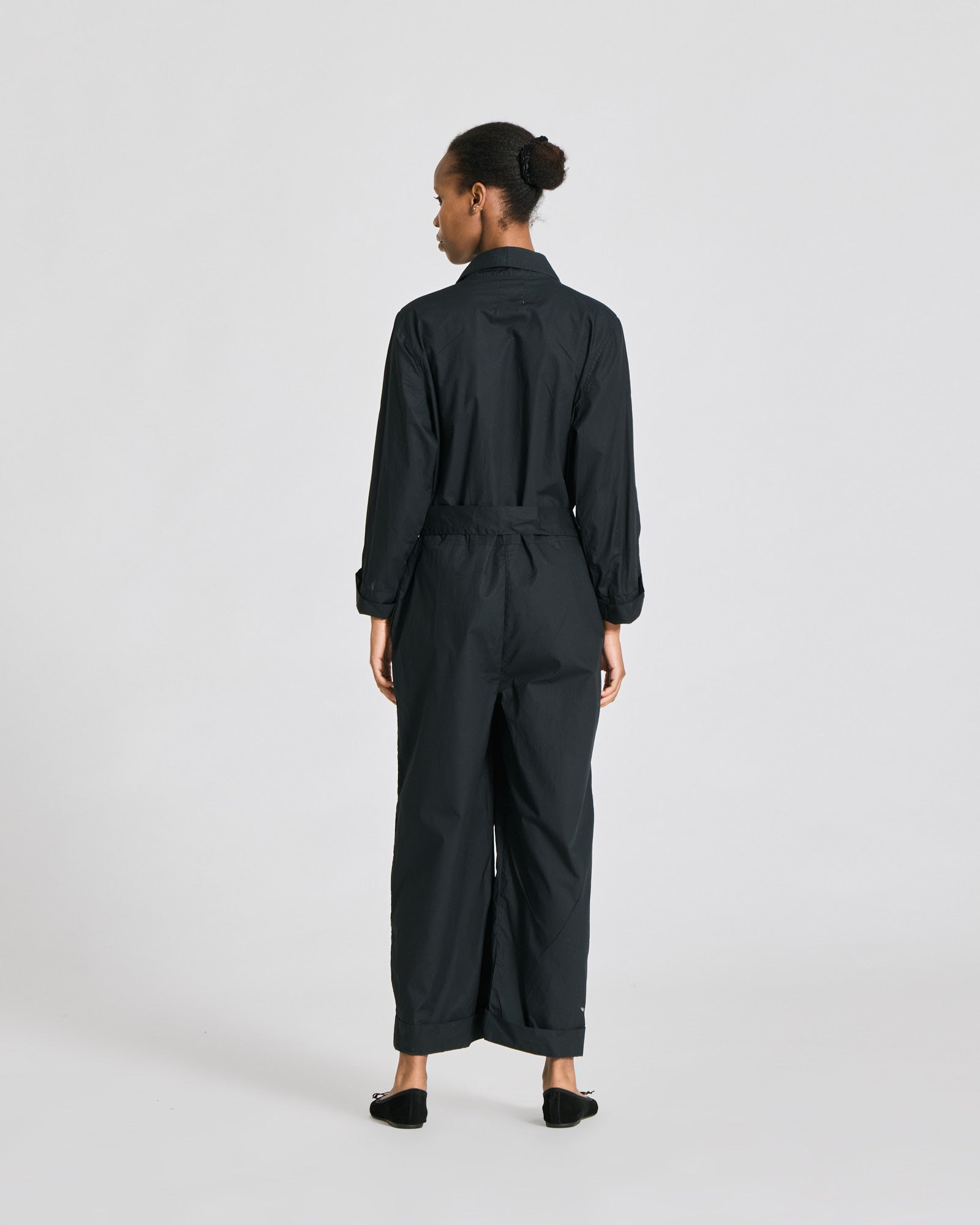 GAI+LISVA Lotus Jumpsuit Cotton Poplin Trousers & Shorts 650 Black