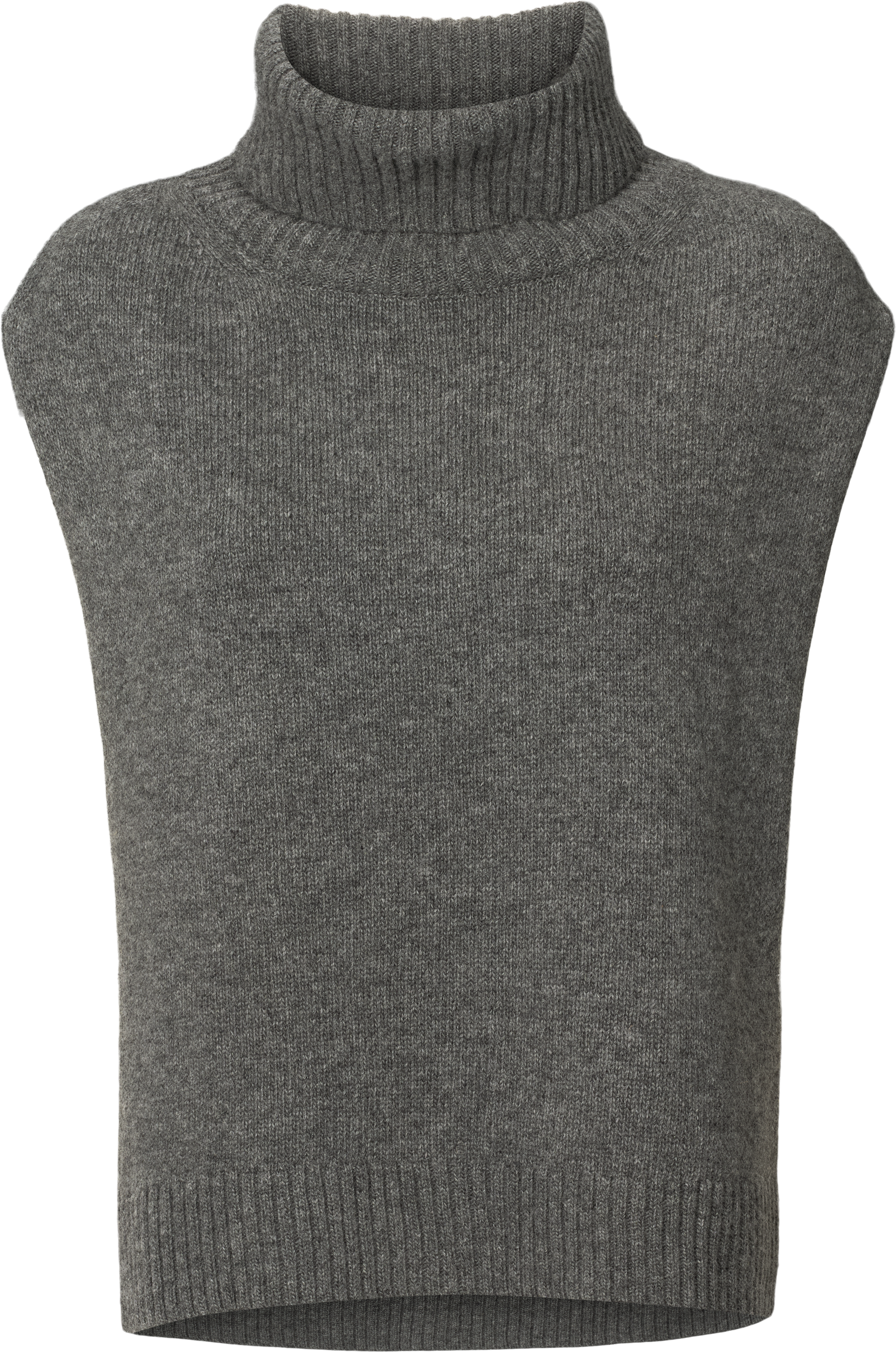 GAI+LISVA Michelle Neck Piece Knit 631 Grafitti Grey Melangé