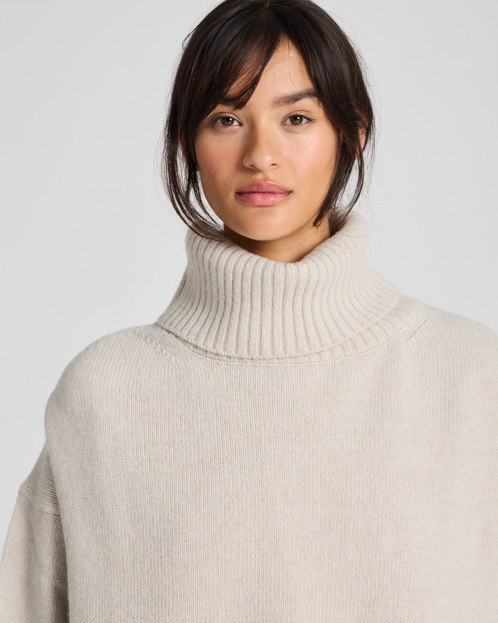 GAI+LISVA Michelle Neck Piece Knit 826 Island Fossil
