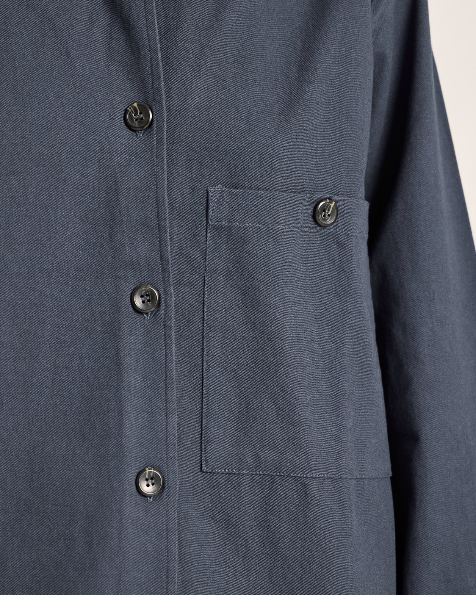 GAI+LISVA Sussie Twill Shirt GOTS 243975 Shirt 472 Denim Blue