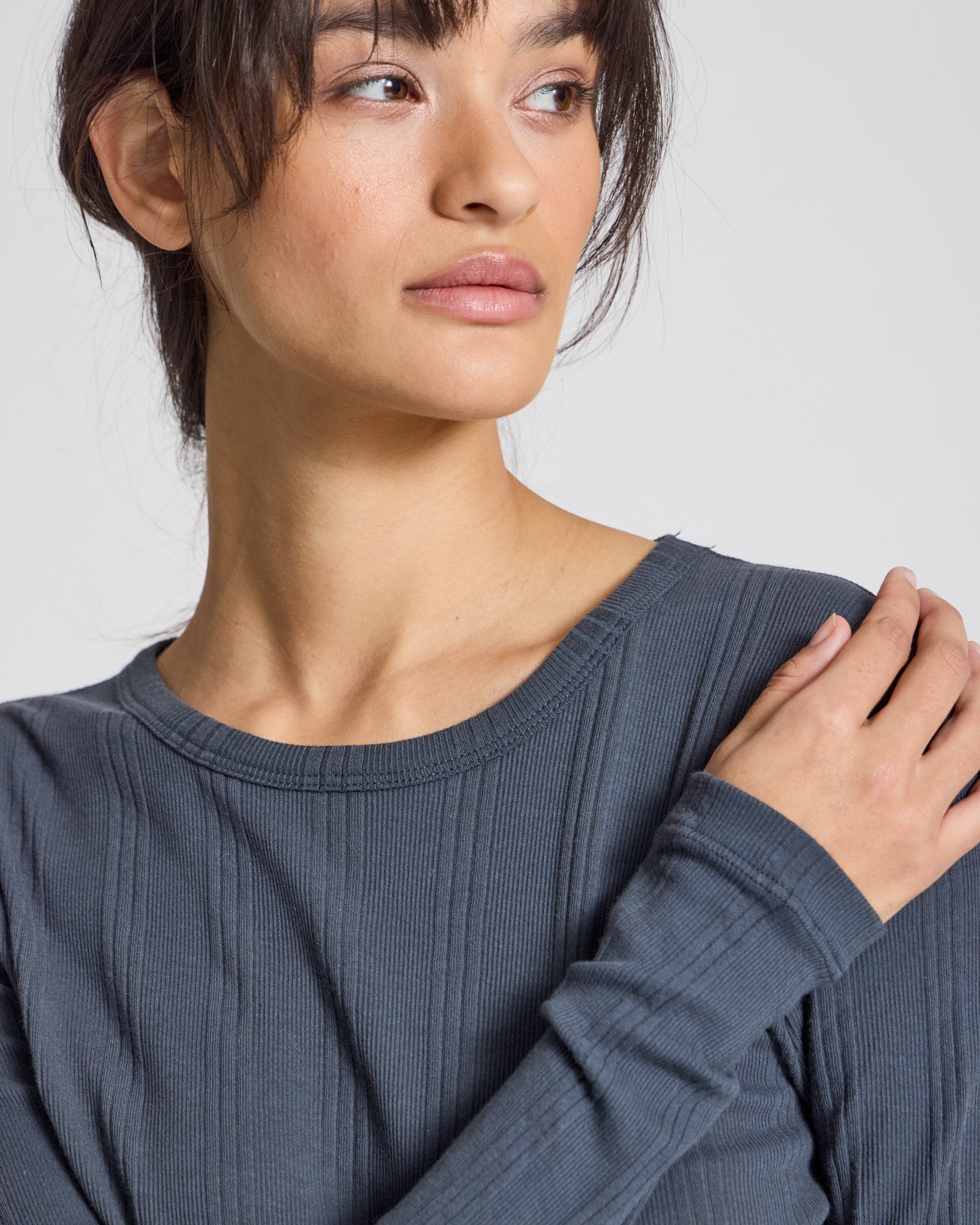GAI+LISVA Thyra L/S Cotton Top Top 224 After Midnight