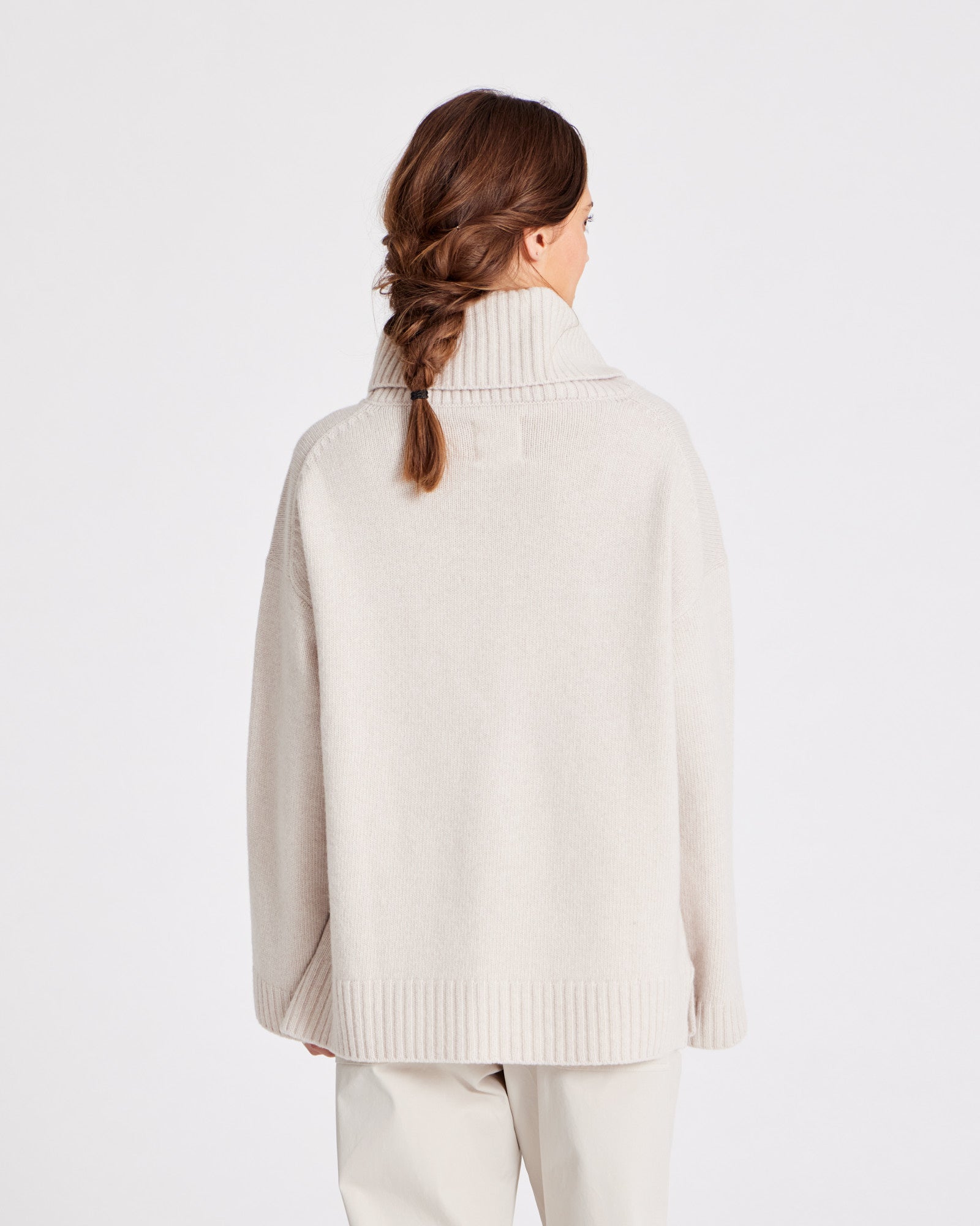 GAI+LISVA Vera Lambswool Jumper GOTS 243975 Knit 826 Island Fossil