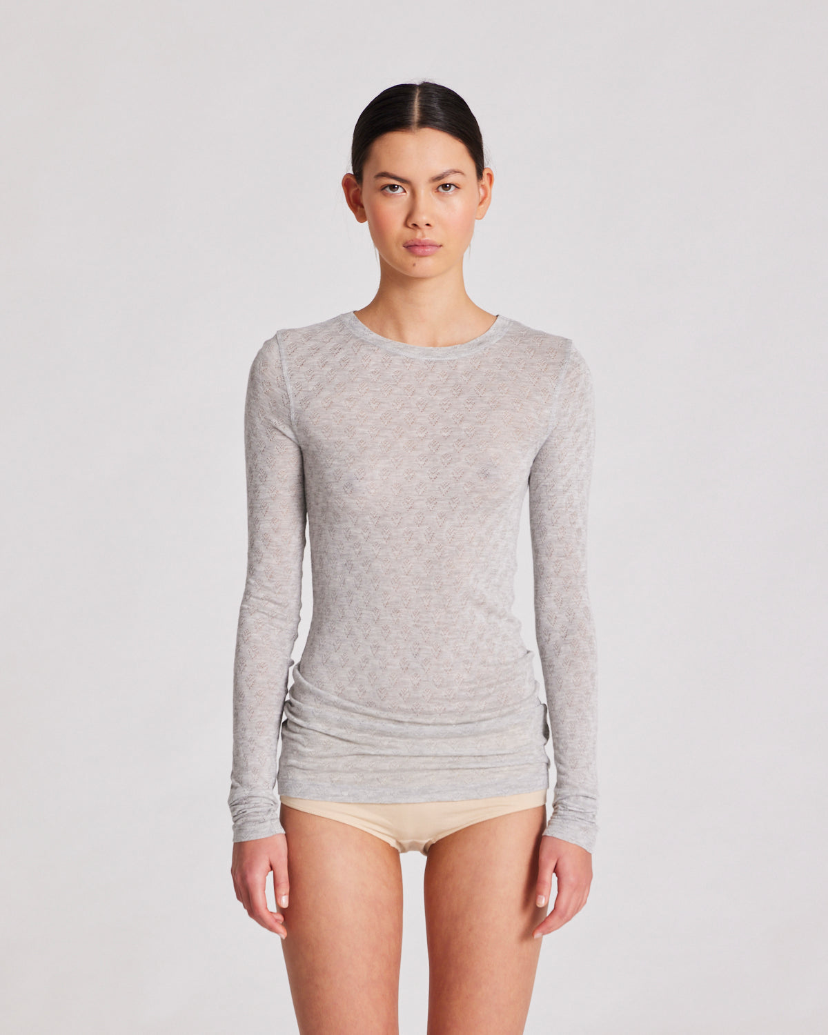 THE DELICATE PACK - FERMI & ALBERTE SILK - LIGHT GREY MELANGE
