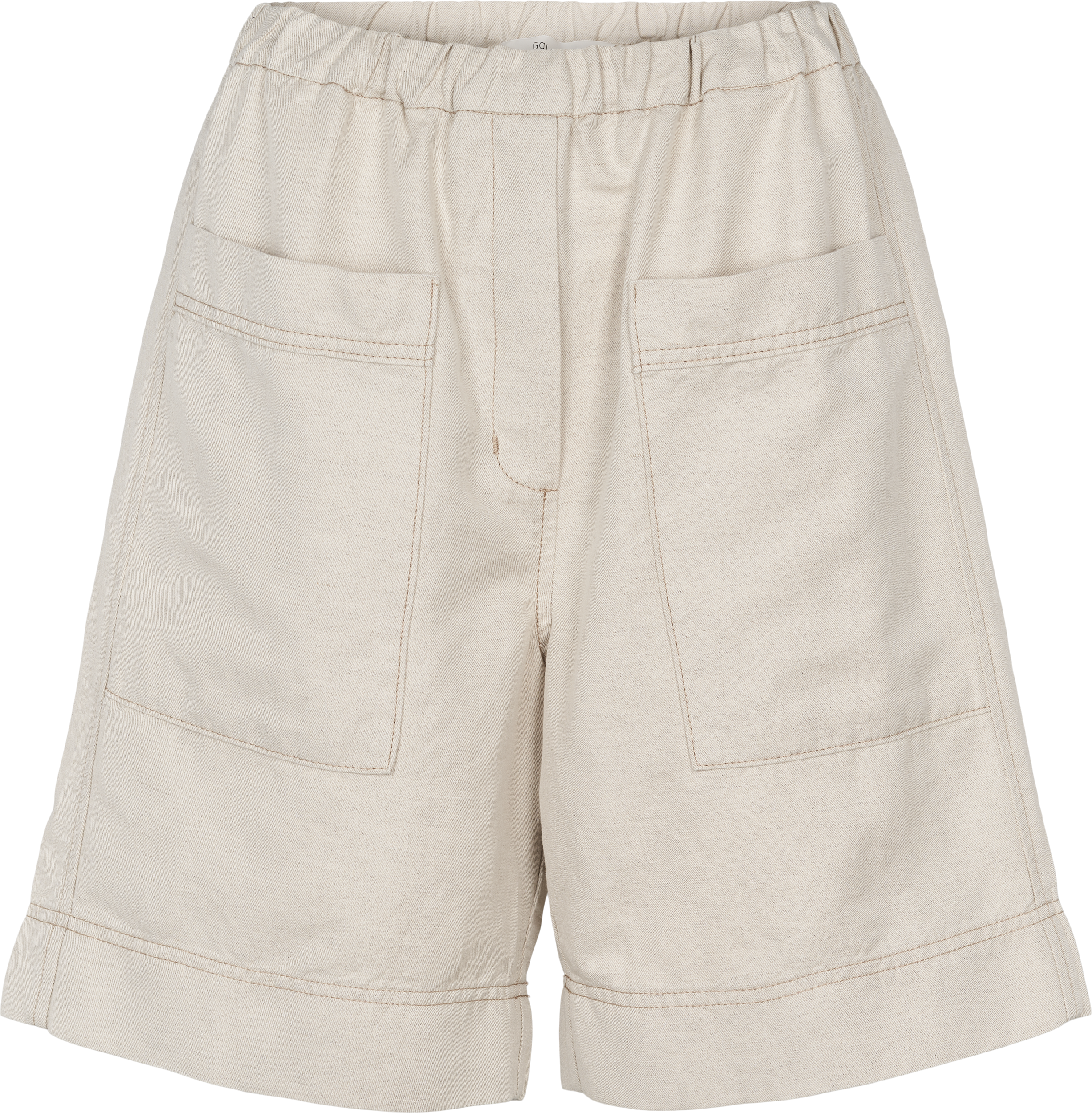Uniqlo cotton linen relaxed 2025 shorts