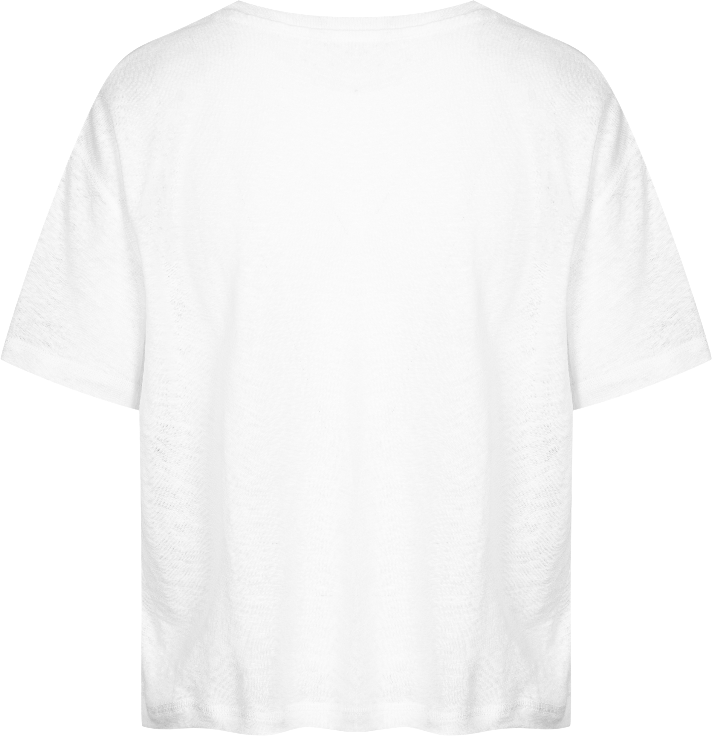 GAI+LISVA Ivalo Linen Tee Shirt Top 100 White