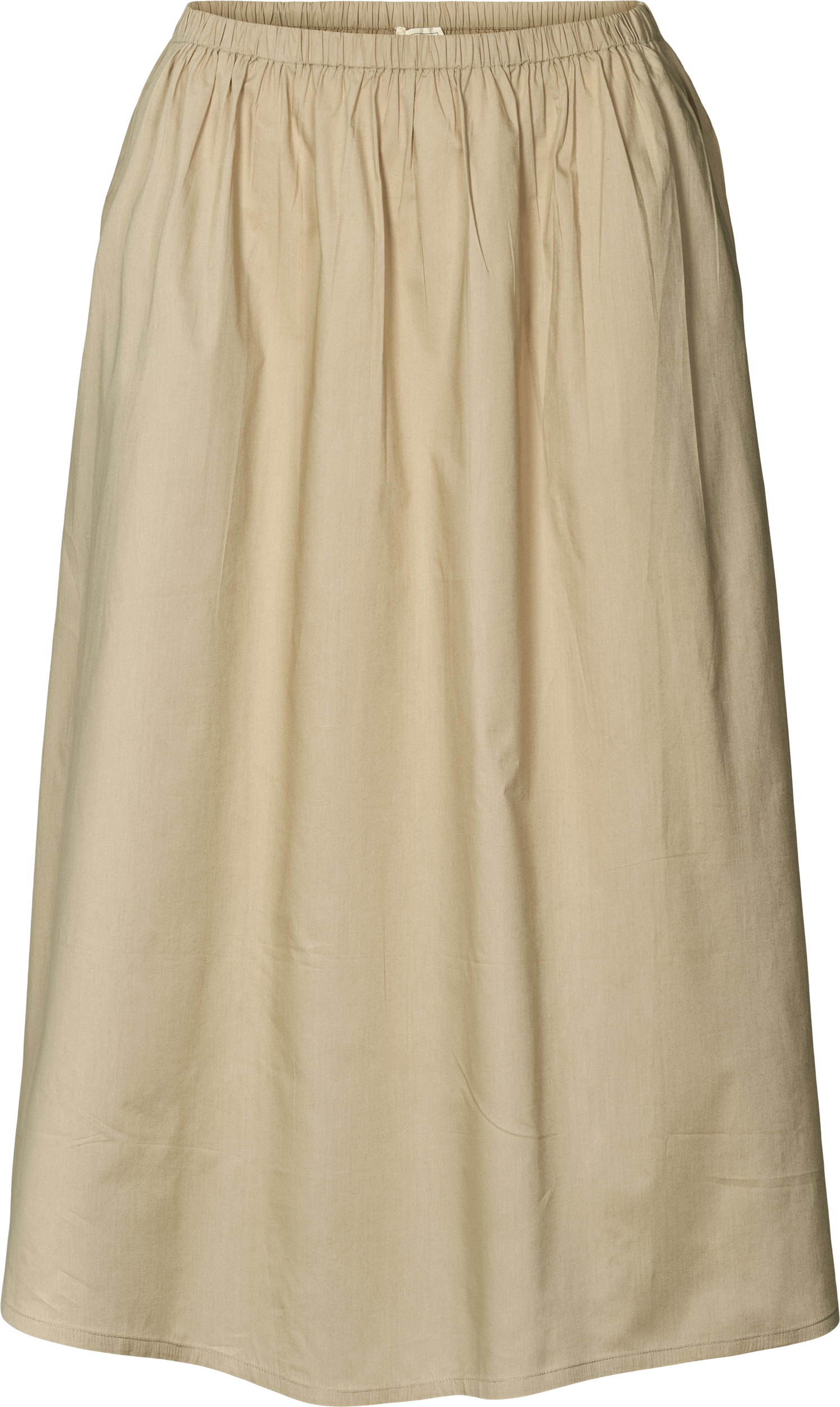 Petra Skirt Cotton Poplin - Chinchilla