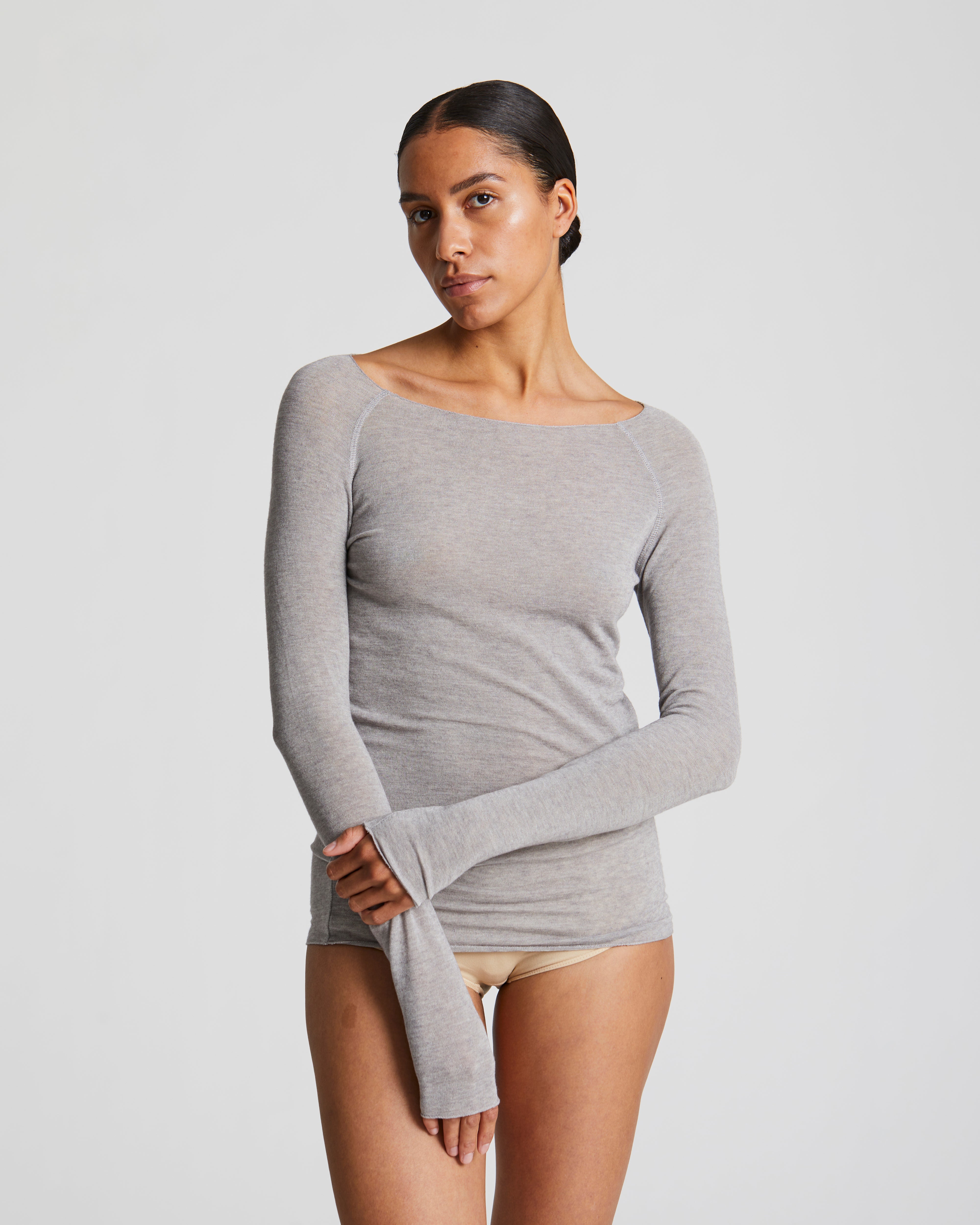 FOREVER BASIC PACK - AMALIE & ALBERTE WOOL - LIGHT GREY MELANGE