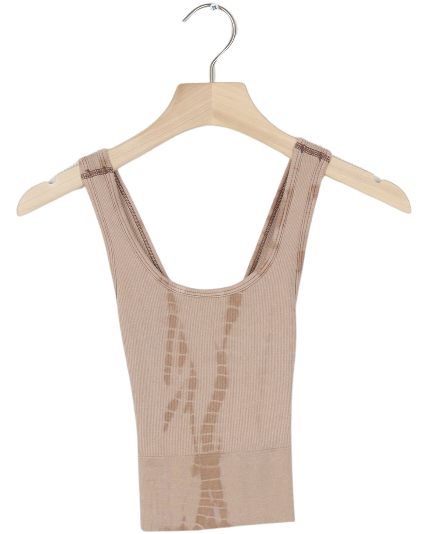 Secondhand Lifa Tie Dye Yoga Top - Coublestone tie dye