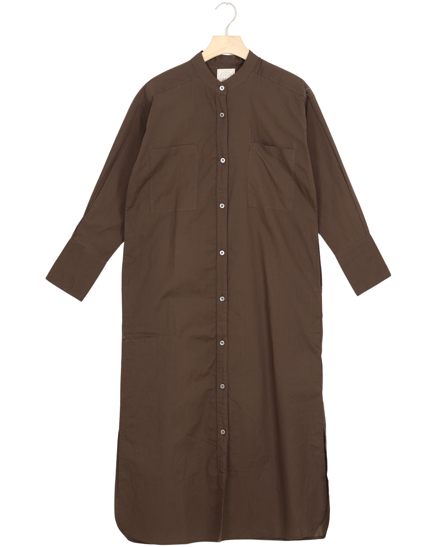 Secondhand Marion Dress Cotton Poplin - Mulch