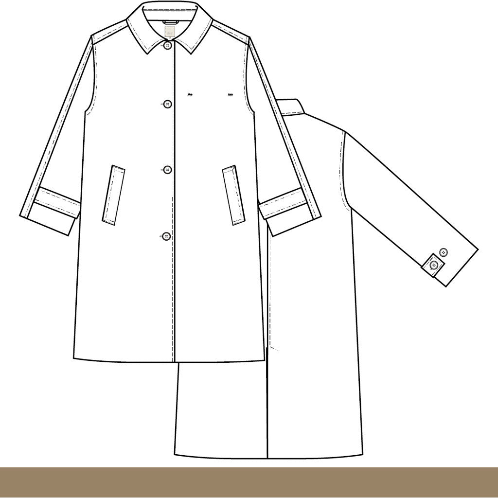 GAI+LISVA Agnes Coat Outerwear 131 Kelp