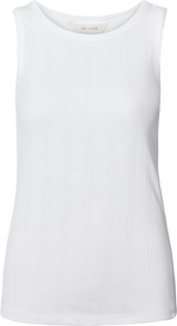 GAI+LISVA Alberte Cotton Top GOTS Top 100 White