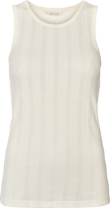 GAI+LISVA Alberte Cotton Top GOTS Top 150 Off White