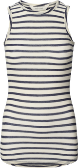 GAI+LISVA Alberte Wool Top Top 197 Reverse Denim Stripe