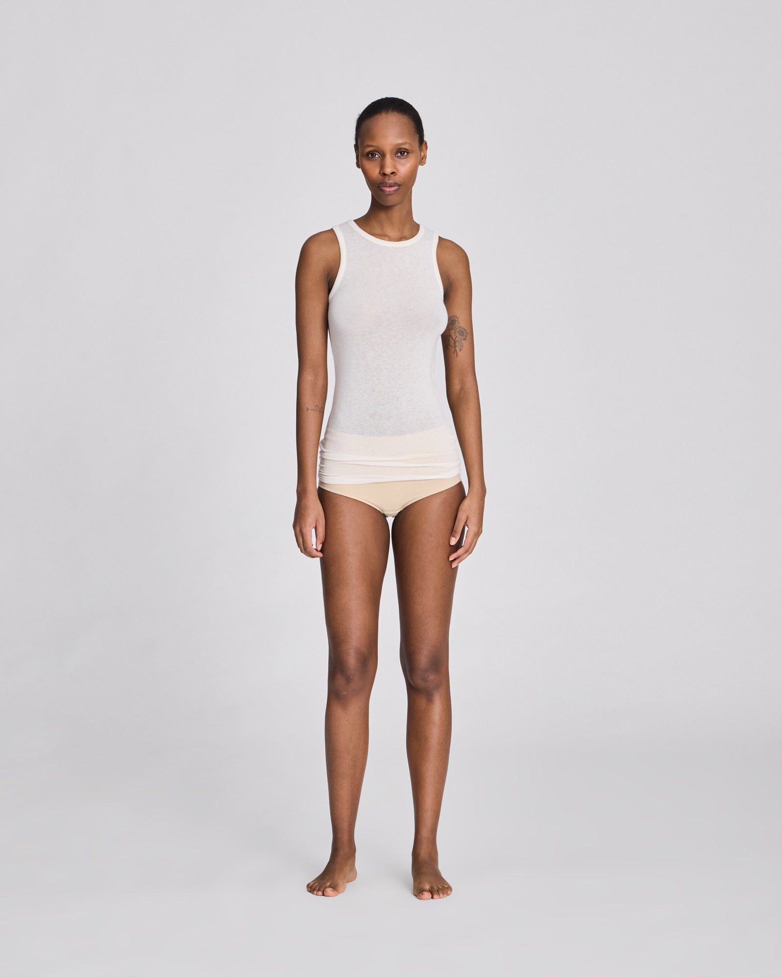 GAI+LISVA Alberte Wool Top Tops & T-shirts 150 Off White