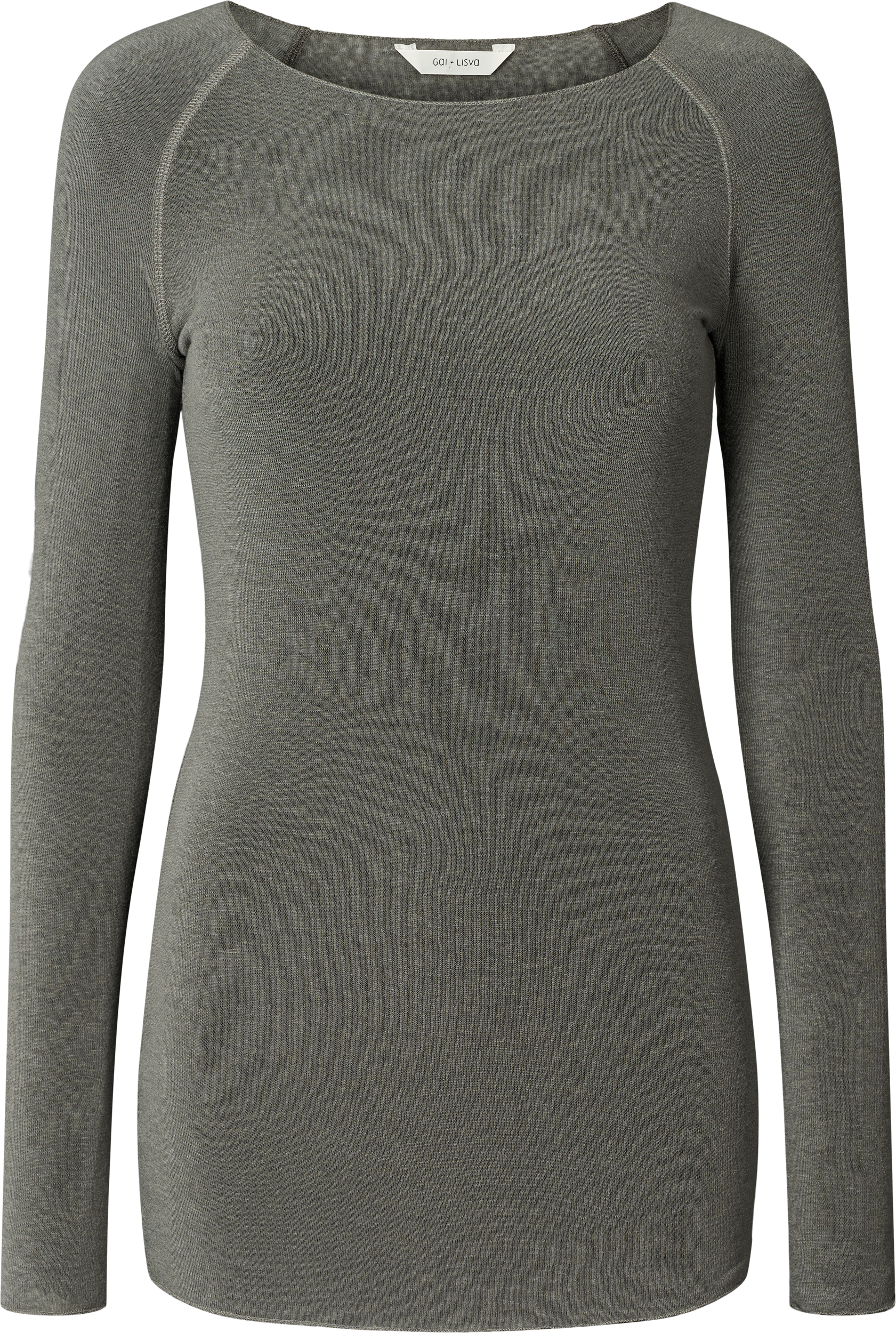 GAI+LISVA Amalie Wool Top Top 132 Dark Gull Grey