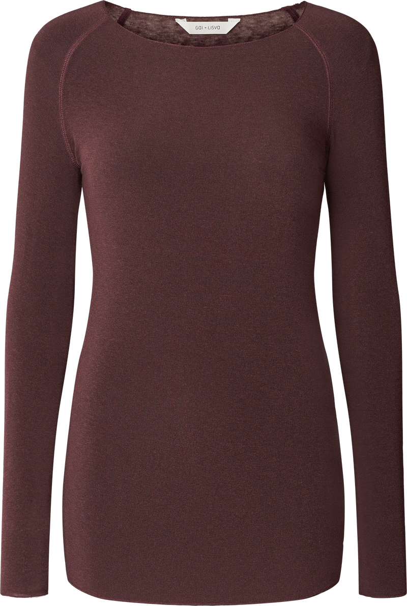 GAI+LISVA Amalie Wool Top Top 133 Fudge