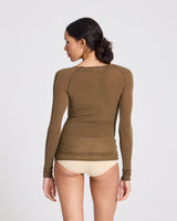 GAI+LISVA Amalie Wool Top Top 861 Kangaroo