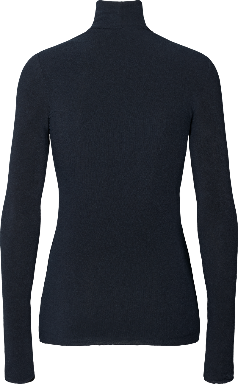 GAI+LISVA Anna Wool Turtleneck Top 181 Midnight Blue