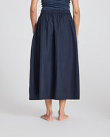 GAI+LISVA Astrid Long Skirt Poplin Dresses & Skirts 181 Midnight Blue