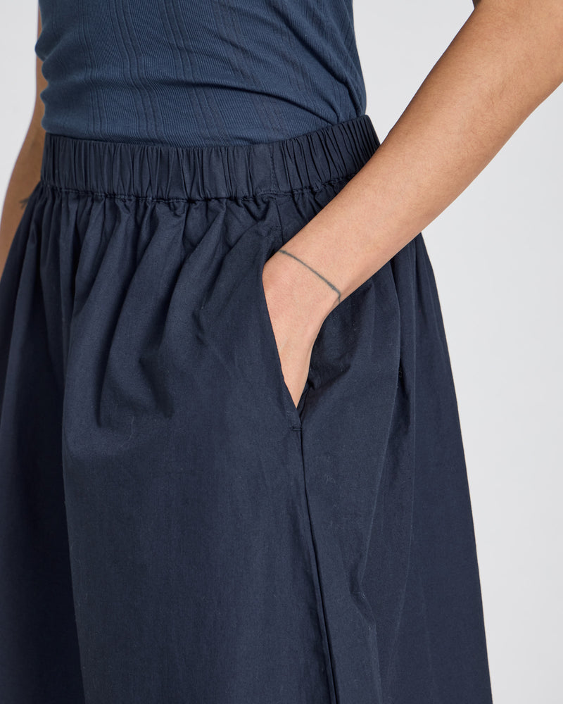 GAI+LISVA Astrid Long Skirt Poplin Dresses & Skirts 181 Midnight Blue