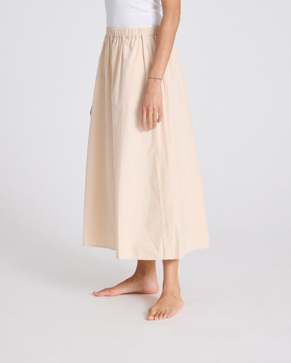 GAI+LISVA Astrid Long Skirt Poplin Dresses & Skirts 195 Smoke Gray