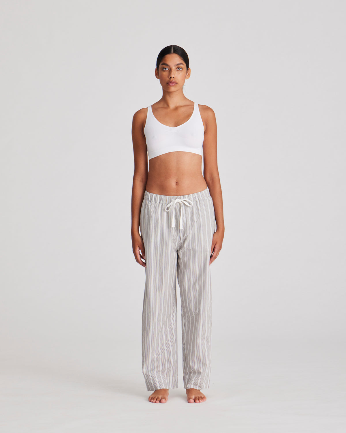 Astrid Pant Cotton Striped - Pin Stripe – gai-lisva.com