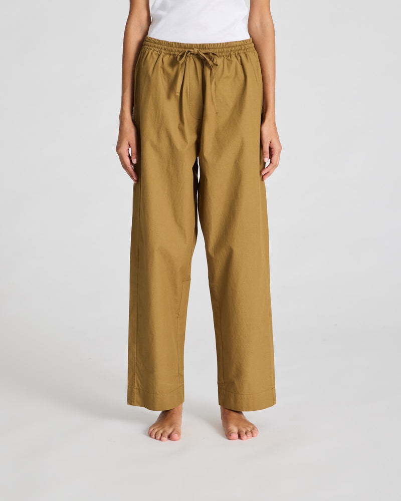 GAI+LISVA Astrid Pant Poplin Pants & Shorts 513 Dried Tobacco