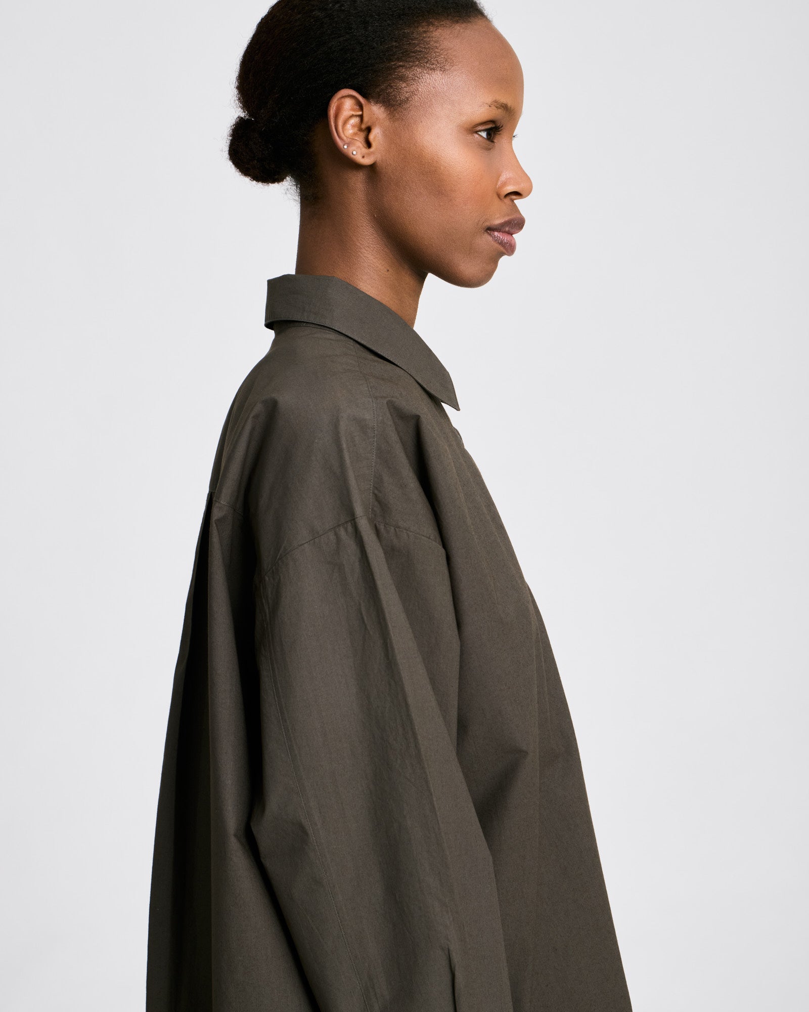 GAI+LISVA Astrid Shirt Poplin Gots 243975 Shirts & Blouses 750 Black Ink