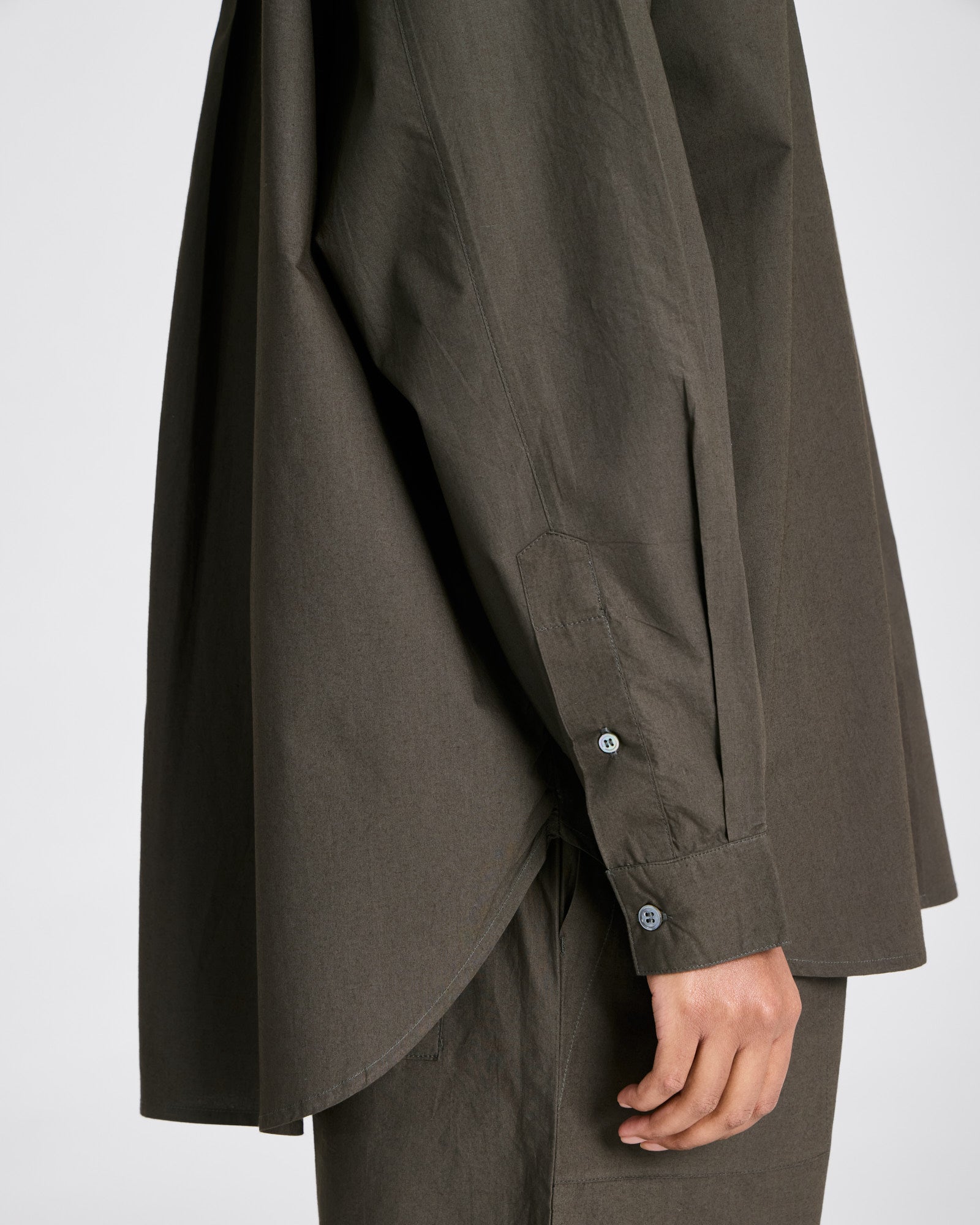 GAI+LISVA Astrid Shirt Poplin Gots 243975 Shirts & Blouses 750 Black Ink