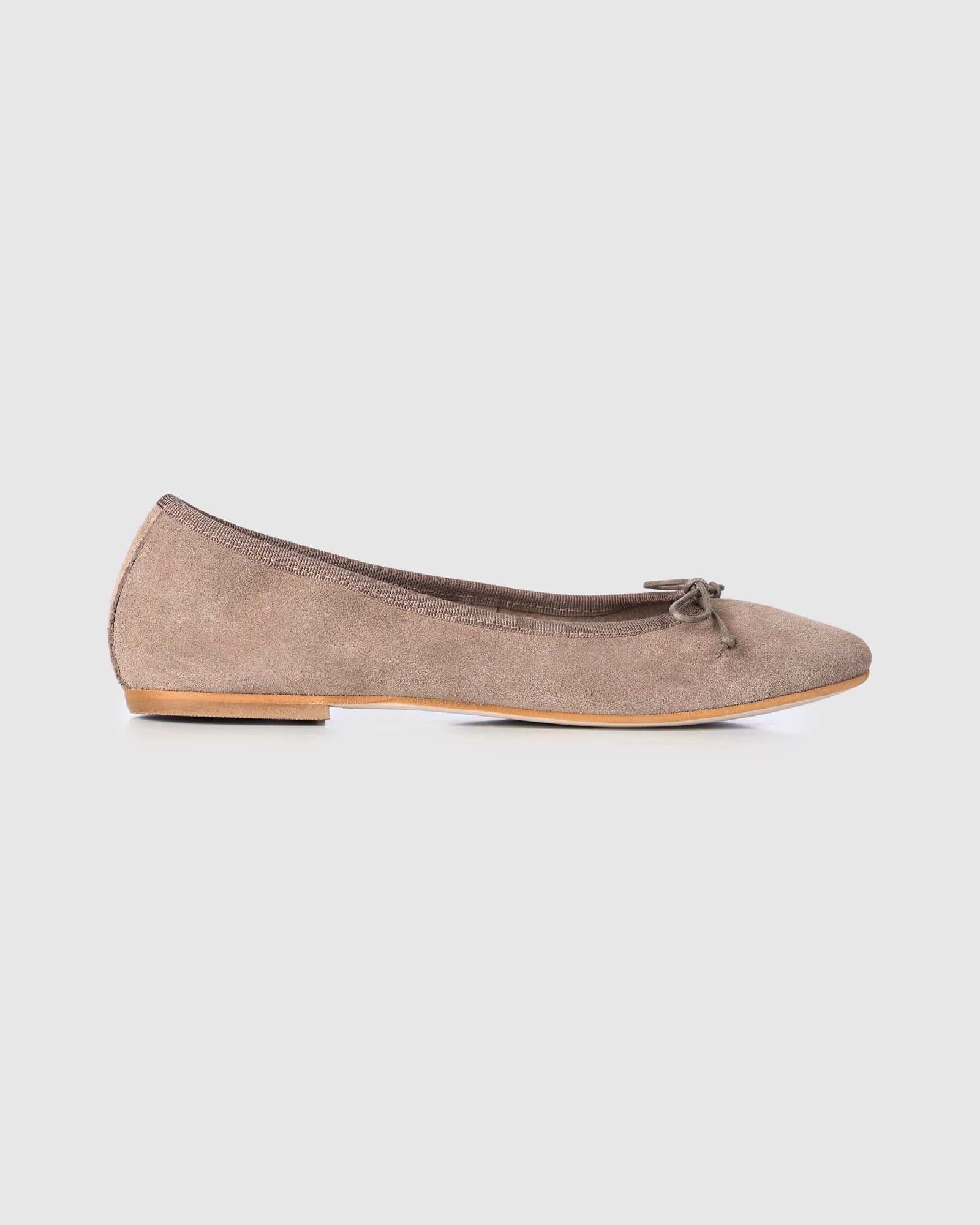 GAI+LISVA Ballerina Accessories Suede Camel