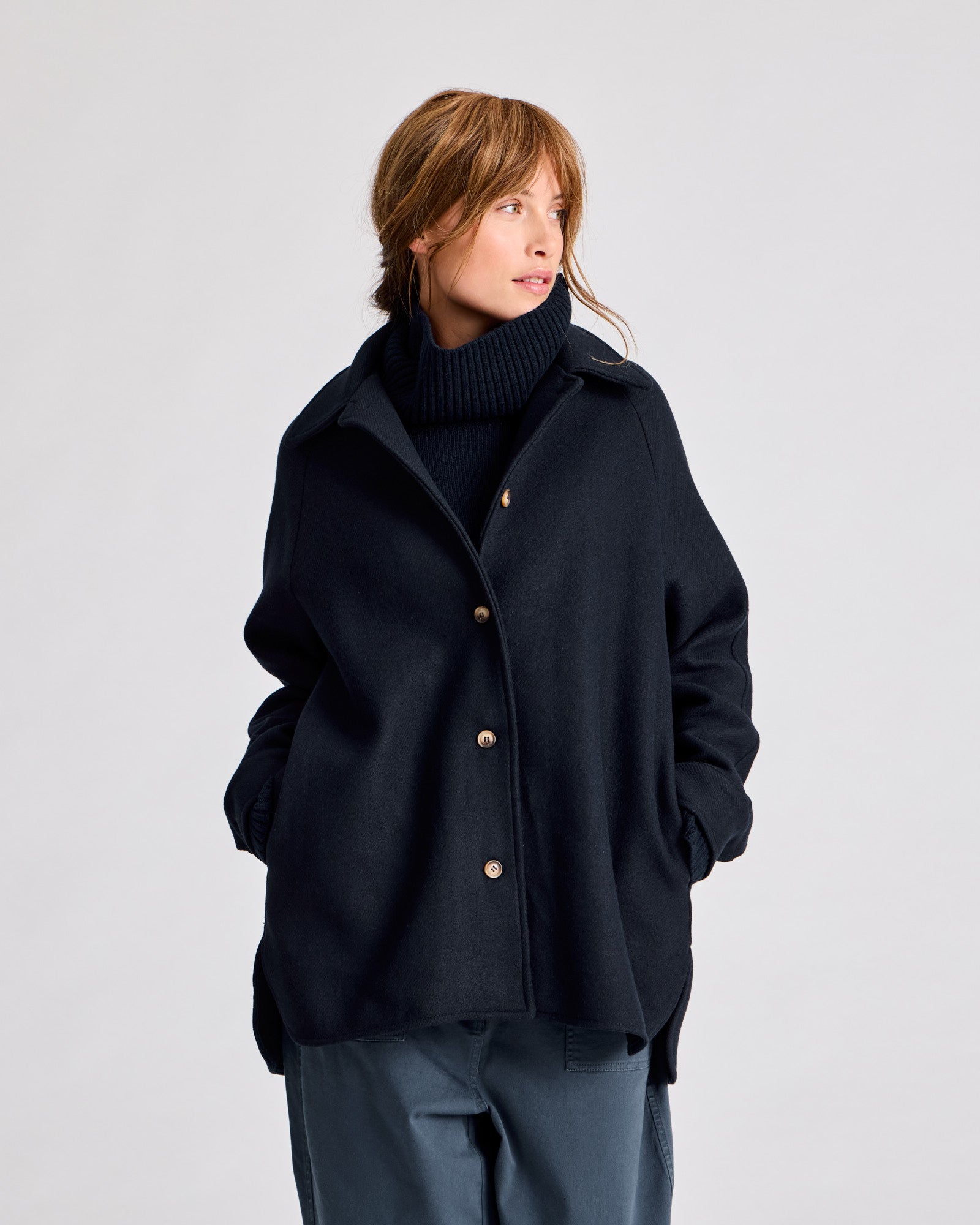 GAI+LISVA Bitten Jacket Coats & Jackets 181 Midnight Blue
