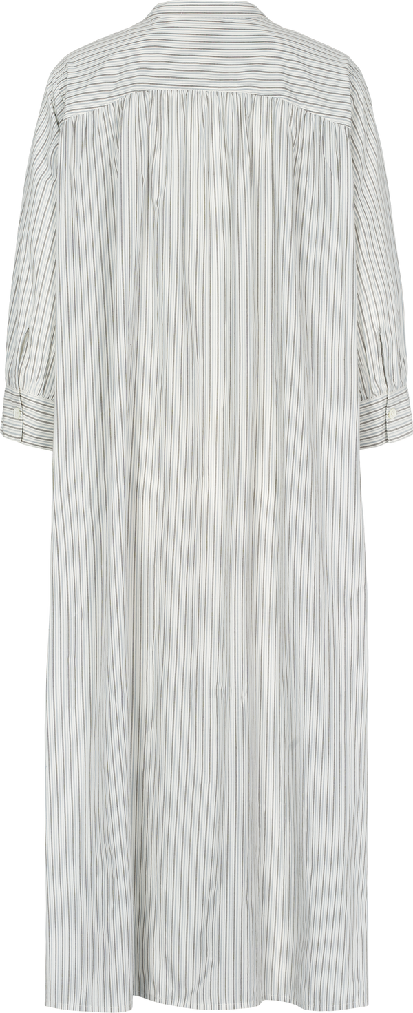 GAI+LISVA Blanca Cotton Pin Stripe Dress Dresses & Skirts 961 Blue pin stripe