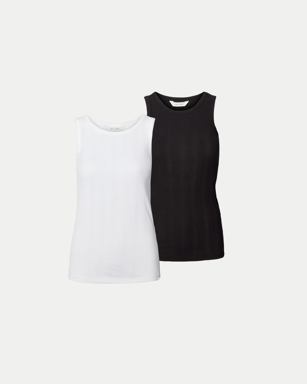 FOREVER BASIC PACK - ALBERTE COTTON TOP - WHITE & BLACK
