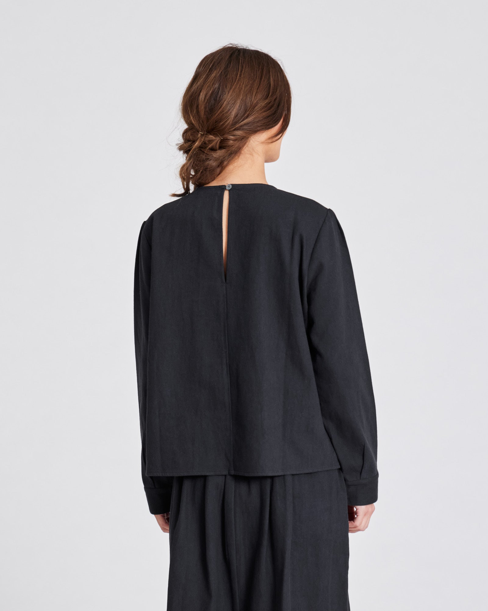 GAI+LISVA Edel Shirt Cotton Shirt 650 Black